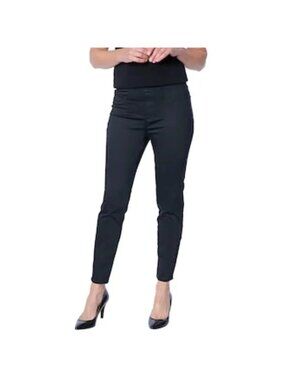 NEW Bellina Black Stretch Pull-On Jeggings Skinny Jeans - Size 14